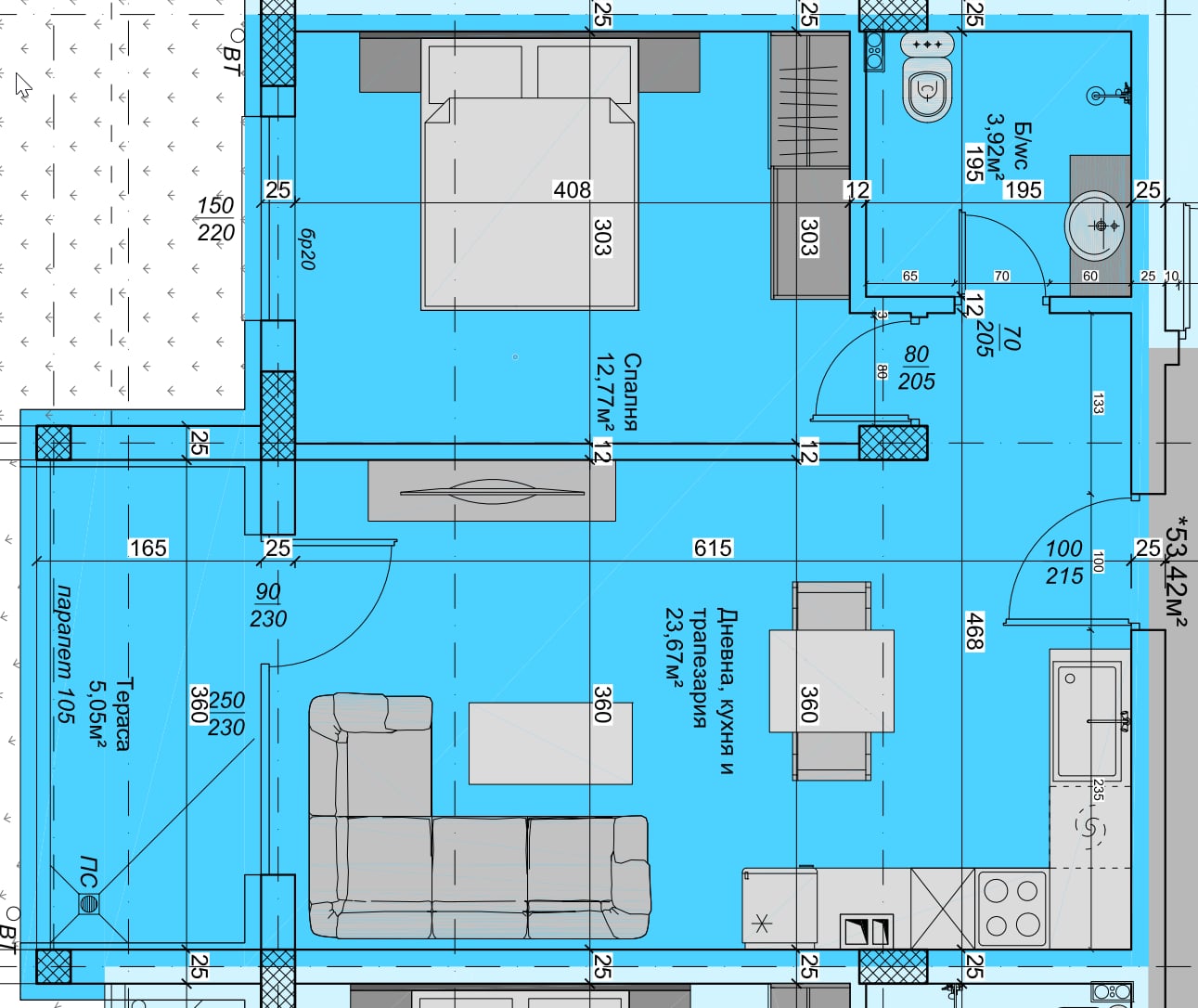 План апартаменти 4