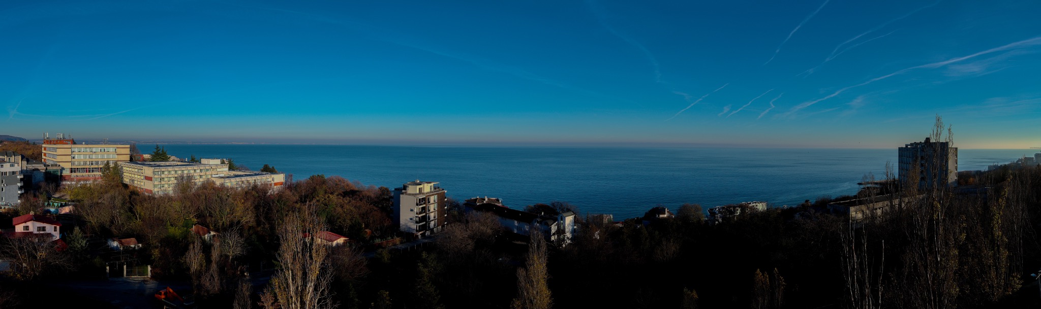 Панорамна гледка от дрон