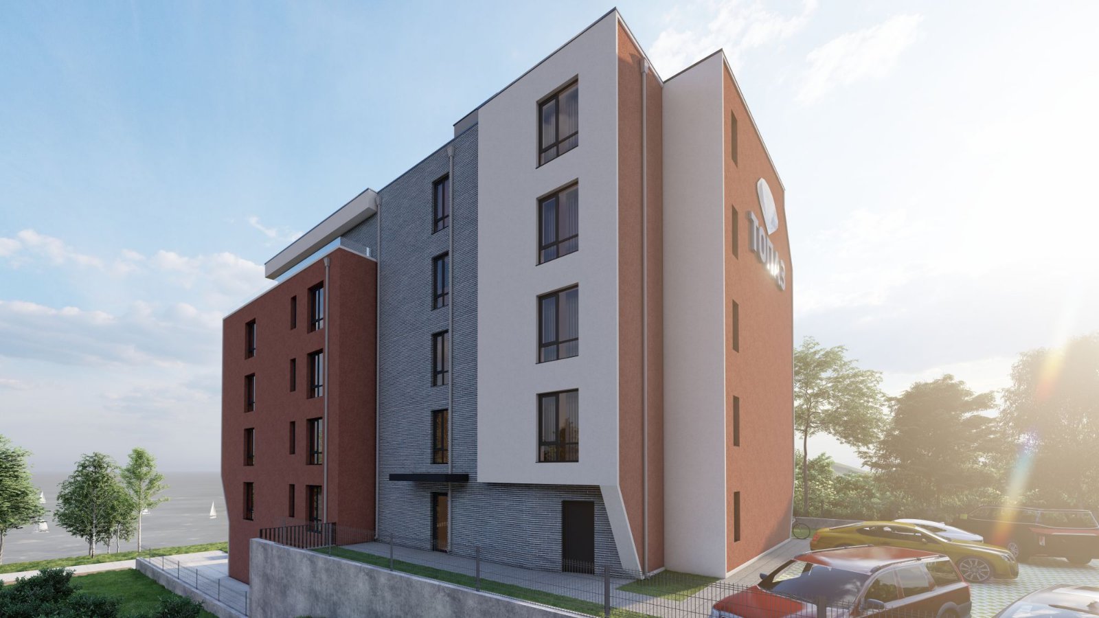 Визуализация - ъгъл към морето